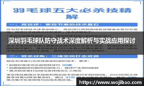 深圳羽毛球队防守战术深度解析与实战应用探讨